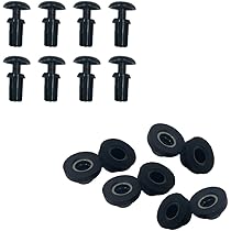 Amazon | リベット4個キャップ4個セット ドアバイザー取付用